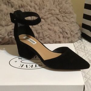 Brand new blocked heels